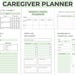 Caregiver Planner: Daily Log, Checklist, and Tracker (digital Download ...