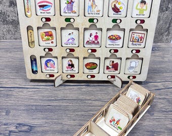 Daily Routine Board for Seniors: Dementia & Memory Loss Aid