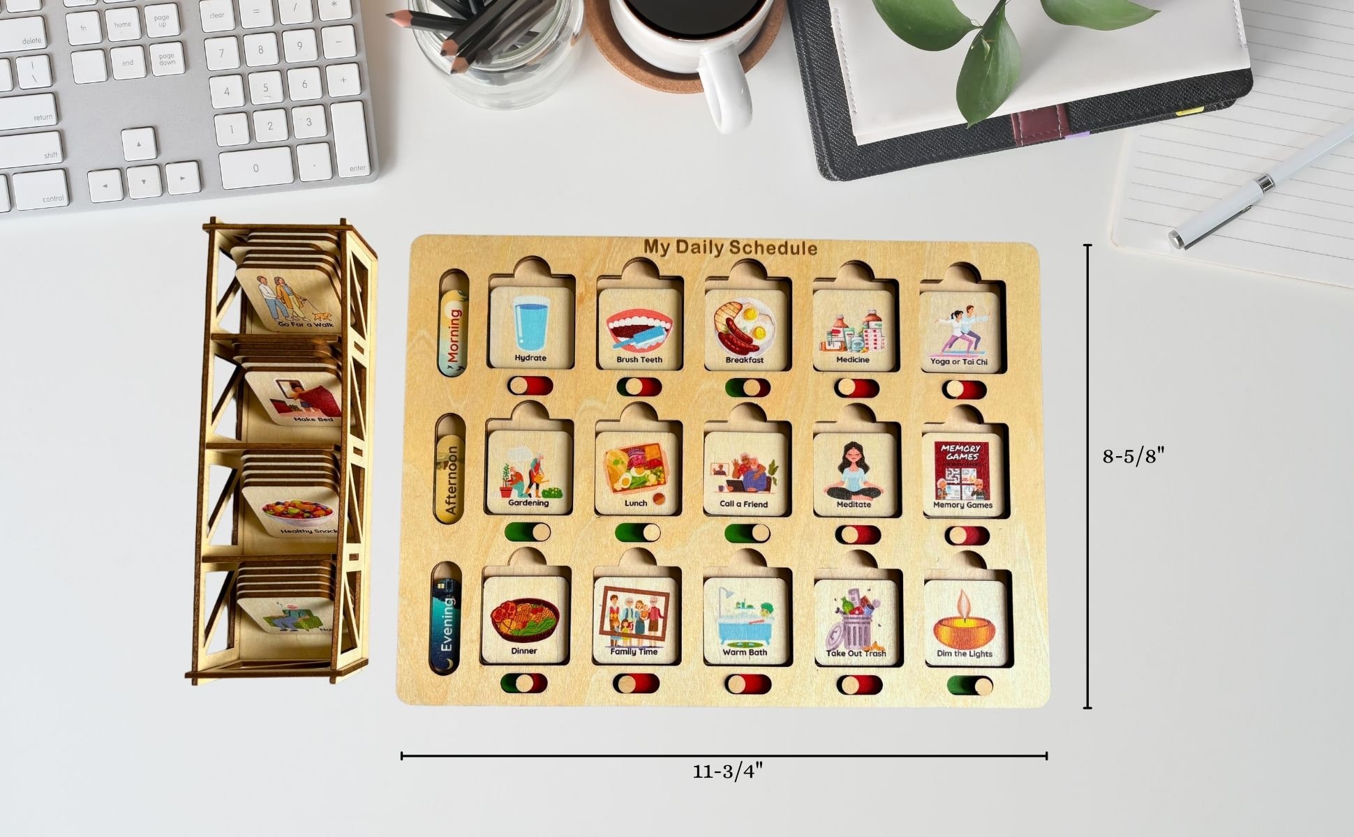 Daily Routine Board for Seniors: Dementia & Memory Loss Aid - Etsy