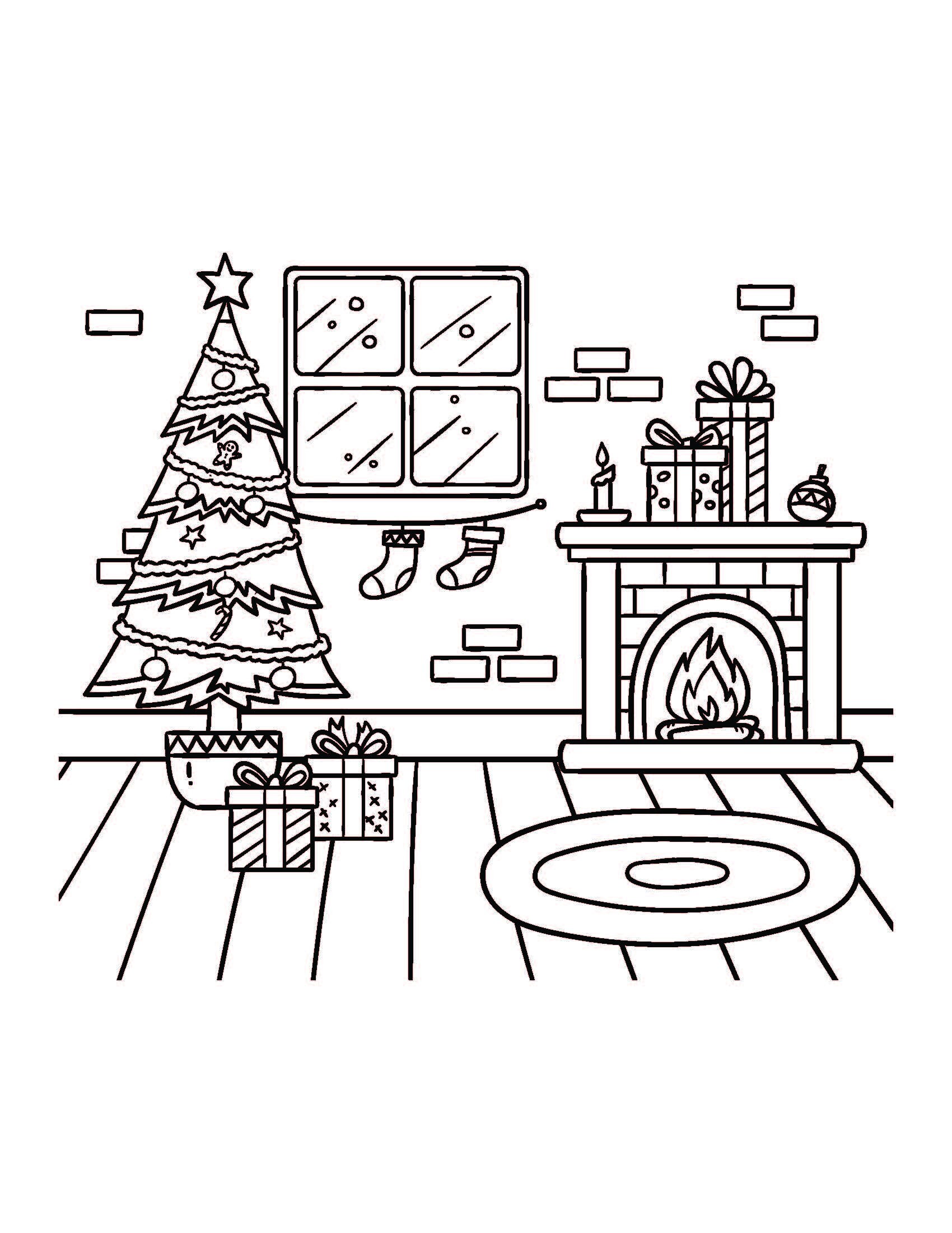 150 Kids Printable Christmas Coloring Pages - Etsy