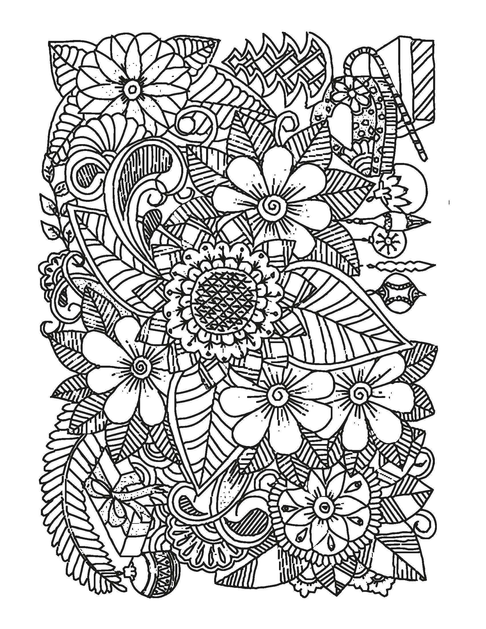 70 Adult Printable Christmas Coloring Pages - Etsy