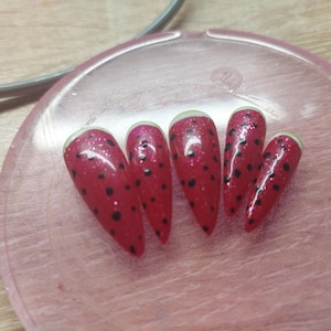 Water Melon Nails