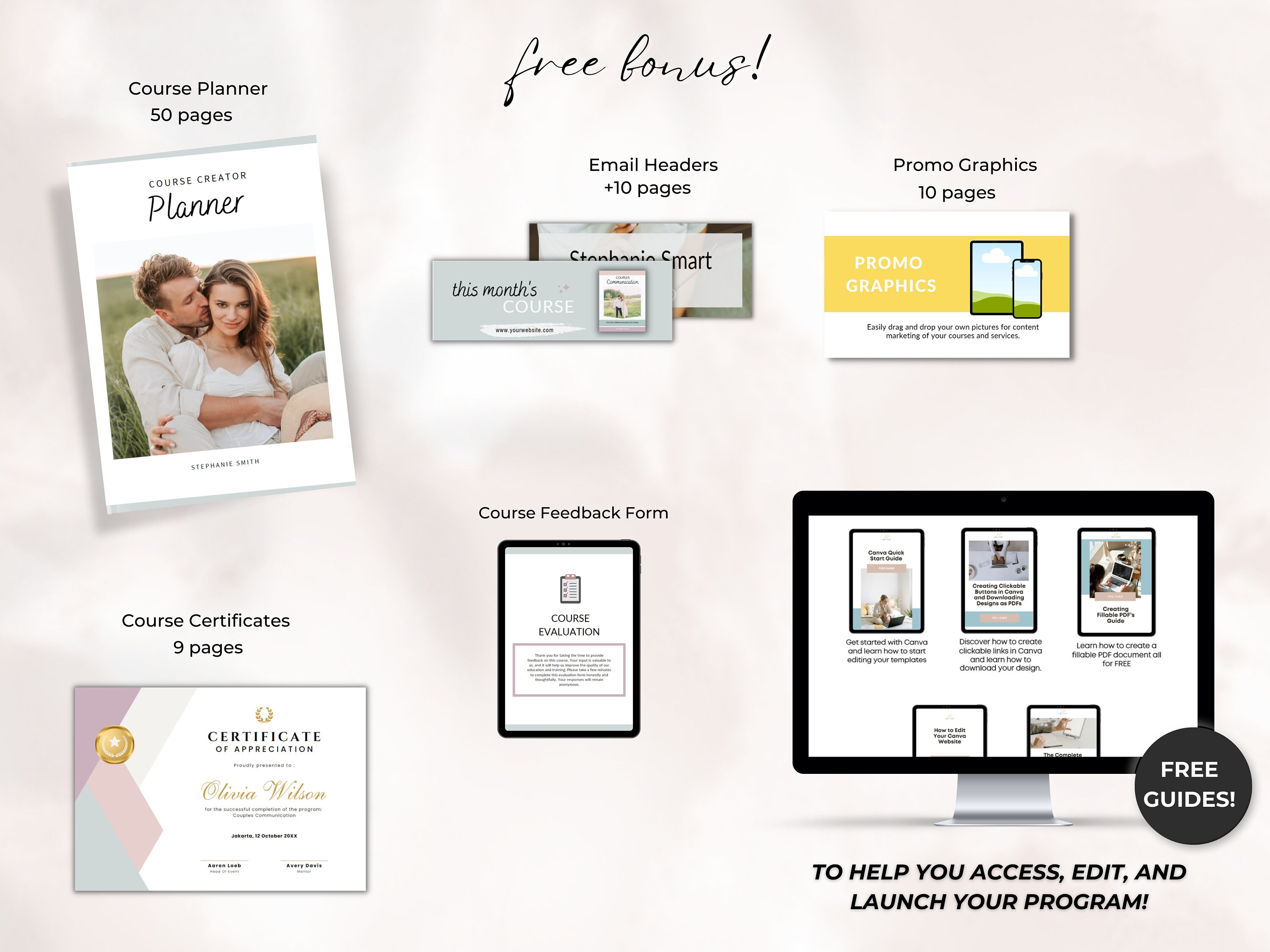 Couples Communication Course Kit: Editable Coaching Templates - Etsy