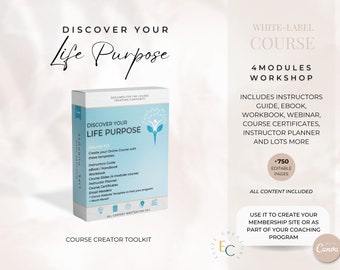 Life Purpose Course Template: Editable Online Training