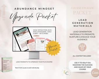 Abundance Mindset PLR Course Upgrade: Marketing Toolkit (Digital Download)