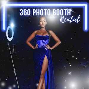 360 Photo Booth Flyer: Editable Canva Template
