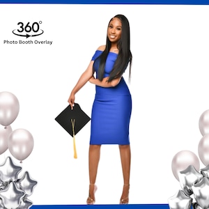Graduation 360 Overlay, 360 Photo Booth Overlay, Birthday Overlay, 360 Booth Overlay, 360 Photobooth Overlay, 360 Spin Video Booth Overlay