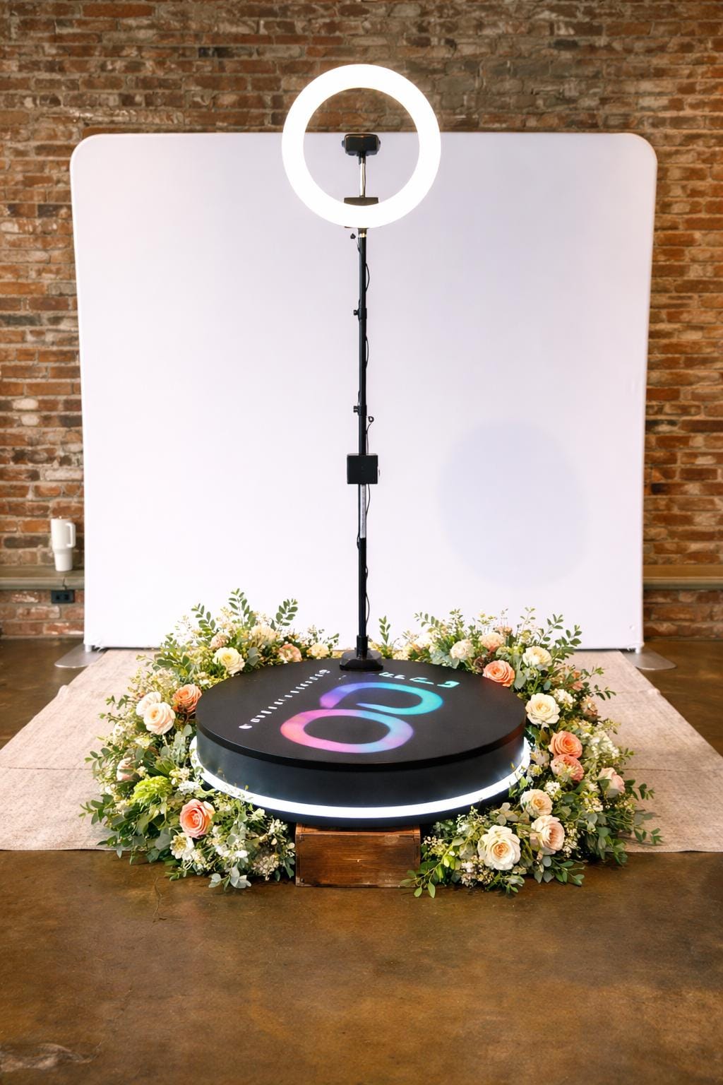 360 Photo Booth Machine With Ring Light and Travel Case | Different ...