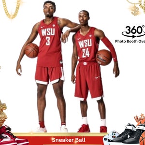 Sneakers Ball Theme Party 360 Photo Booth Overlay | Customizable Birthday Overlay for 360 Booths | Digital Download for Sneaker Parties