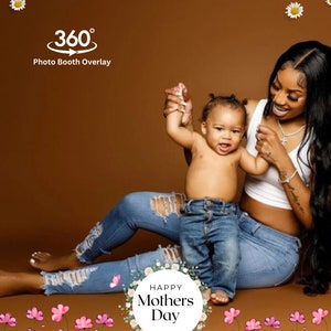 Mothers Day 360 Photo Booth Overlay Template 360 Photobooth image 6