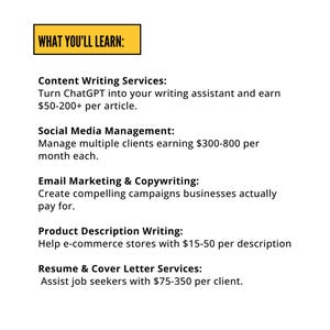 chatgpt prompts for money, freelance business template, content writing side hustle, social media management guide, email copywriting tips, chatgpt business examples, work from home strategies, online freelancing ebook, ai writing assistant guide, make money online pdf, chatgpt income ideas, digital marketing ebook, make money with chatgpt, make money with ai, ai side hustle income ideas, online income ebook with chatgpt, ai side hustle ebook instant download, learn chatgpt for money online