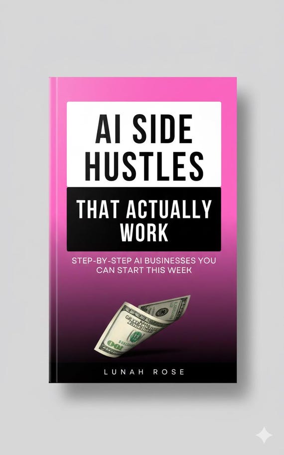 AI Side Hustles That Actually Work | How To Make Money with AI ChatGPT | Beginner AI Income | Side Hustle. Business Ideas | Work From Home
