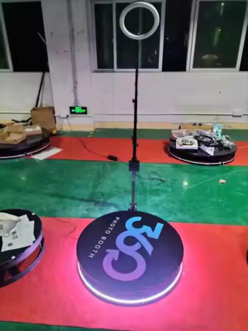 360 Photo Booth Machine With Ring Light and Travel Case | Different ...