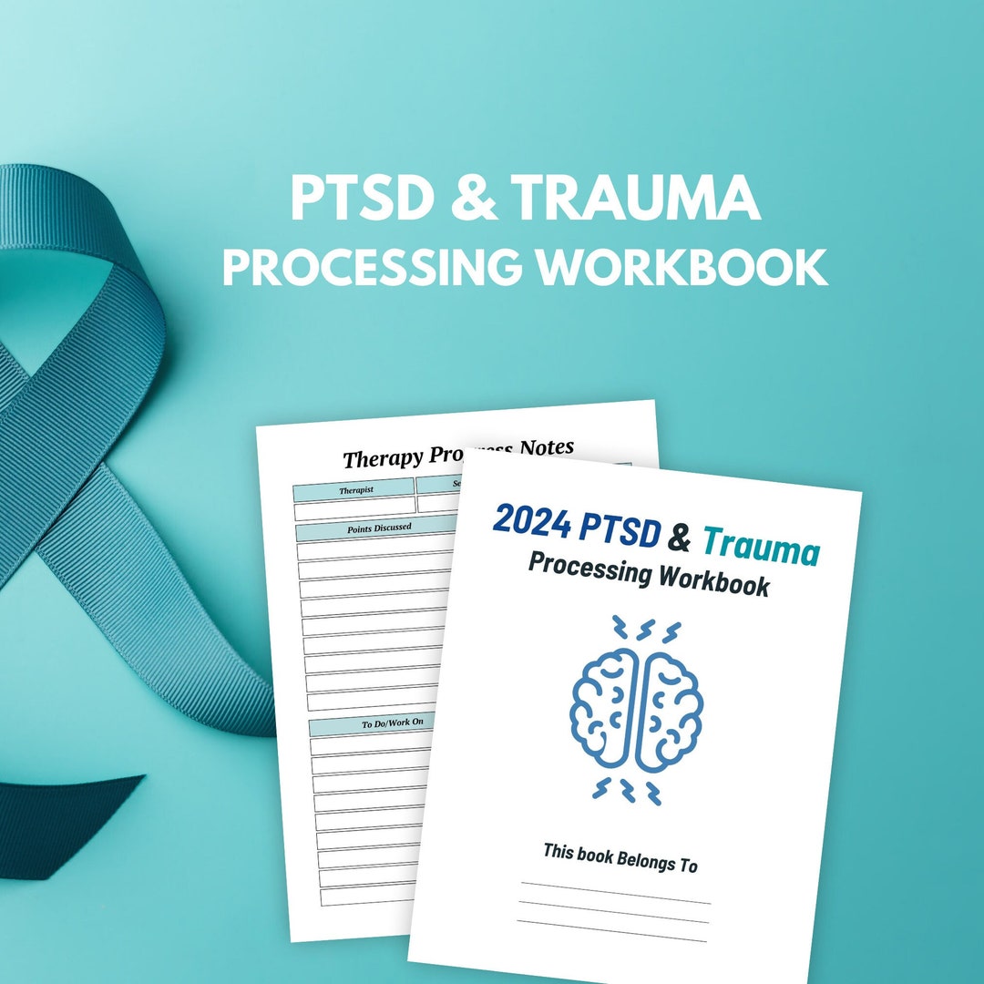 PTSD & Trauma Processing Workbook, Trauma Worksheet, Trigger Processing ...