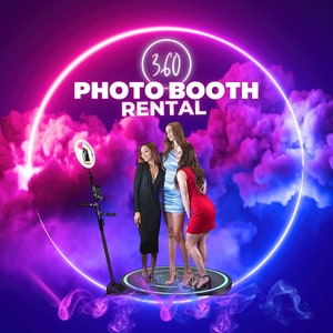 360 Photobooth, 360 Photobooth Visitenkarte, 360 Photobooth, 360 Videobooth Visitenkarte, 360 Photobooth Flyer, DIY editierbare Vorlage
