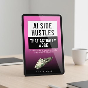 ai side hustles ebook, ai side hustle guide, how to make money with ai, work from home, stay at home mom income, ai business ideas, online income guide, side hustle ideas that actually work, ai for beginners guide, earn money online pdf, remote work ideas, passive income guide, ai services, use chatgpt to make money, online business for beginners, realistic side hustles, business ideas using ai, work from home guide, start online business, digital download, ebook, how to make money with chatgpt