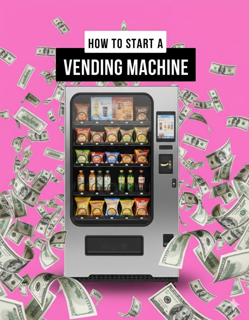 How to Start a Vending Machine Business | Beginner Vending Machine ...
