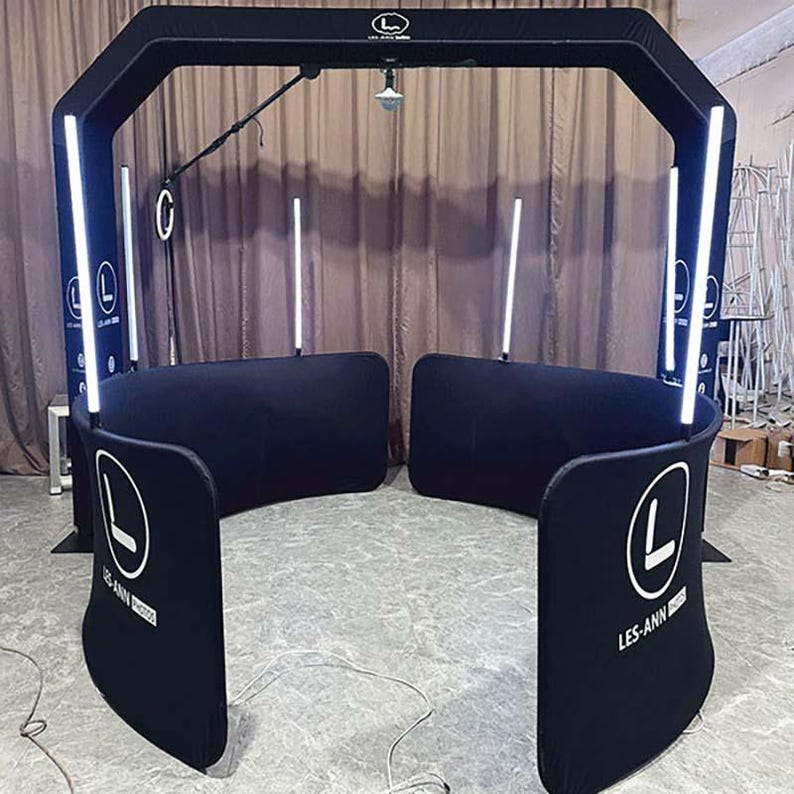 Overhead 360 Photo Booth Machine | Overhead Rotating Social Media Booth ...