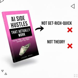 ai side hustles ebook, ai side hustle guide, how to make money with ai, work from home, stay at home mom income, ai business ideas, online income guide, side hustle ideas that actually work, ai for beginners guide, earn money online pdf, remote work ideas, passive income guide, ai services, use chatgpt to make money, online business for beginners, realistic side hustles, business ideas using ai, work from home guide, start online business, digital download, ebook, how to make money with chatgpt