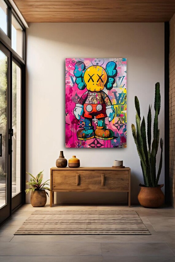 Abstract Wall Art , Tempered Glass Wall Art Home , Glass Printing