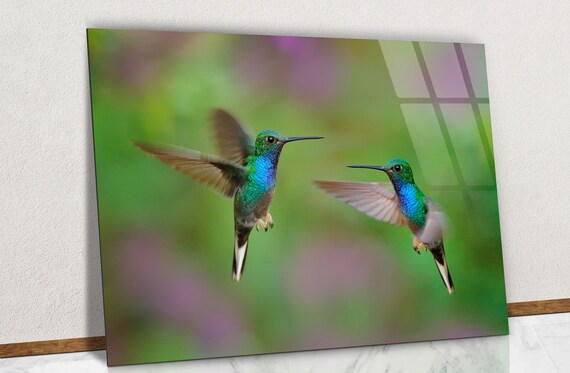 Hummingbird Combat Tempered Glass Large Cutting Board Hummingbird Combat Tempered Glass Large Cutting Board