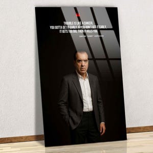 Motiverande citat om maffiaboss på canvas/glas, väggkonst, affischtryck, konstverk från gangsterfilm, lyxiga väggdekorationer för Wise Guy-kontoret
