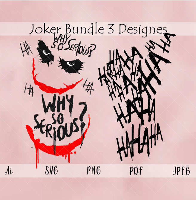 Why So Serious Temporary Tattoo Sticker  OhMyTat
