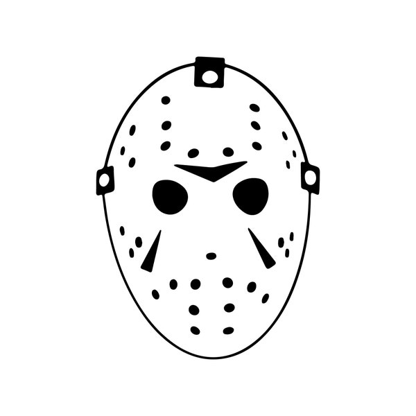 Jason Voorhees, Friday the 13th Digital cut file | Scary movie | Halloween SVG | Cheap SVG | Friday the 13th | Jason Voorhees