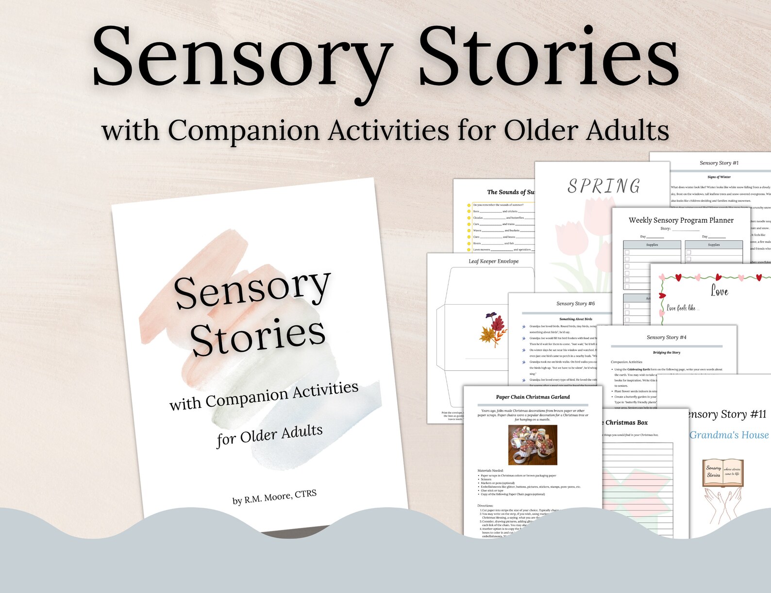 Sensory Stories With Companion Activities for Older Adults, Sensory