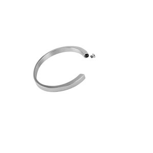 men ashes Bracelet stainless steel CUFF urn cremation keepsake memorial jewellery with funnel fill kit
