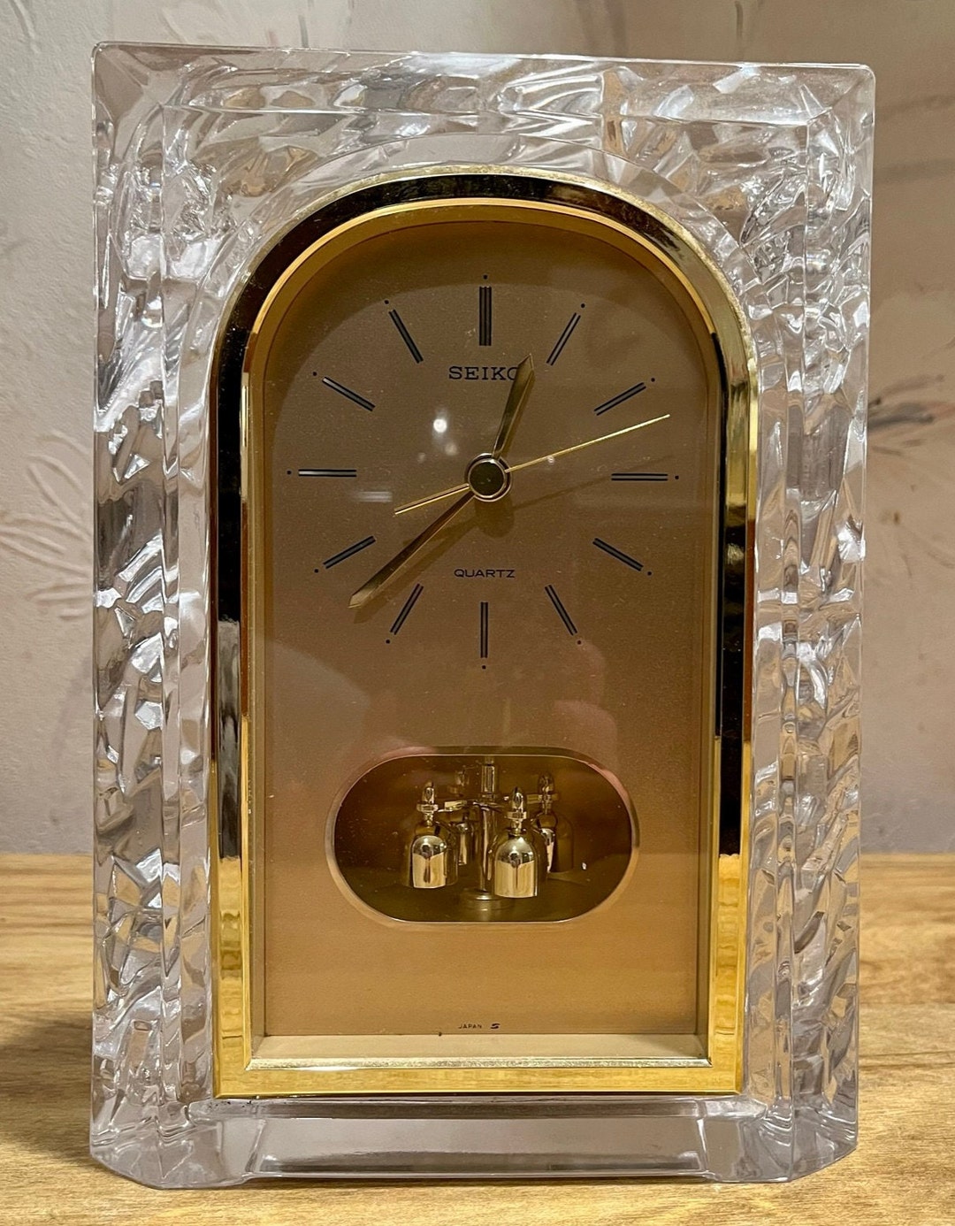SEIKO Quartz Clock W/pendulum Etsy