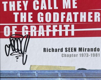 Graffiti SEEN book 292 pages they call me the godfather of graffiti