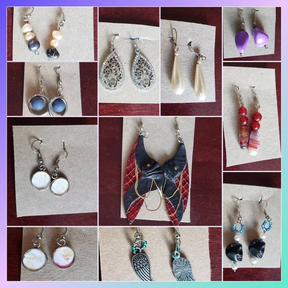 Homemade earrings hotsell materials
