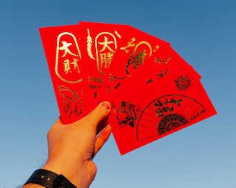 Umamusume Red Envelopes – Year of the Horse – 8-Pack Lunar New Year Hong Bao