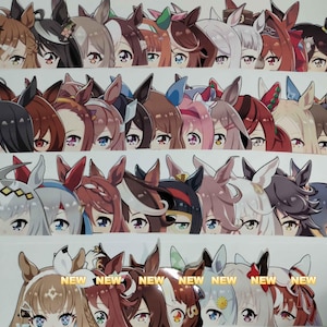 Umamusume Pretty Derby Peeker Vinyl Stickers