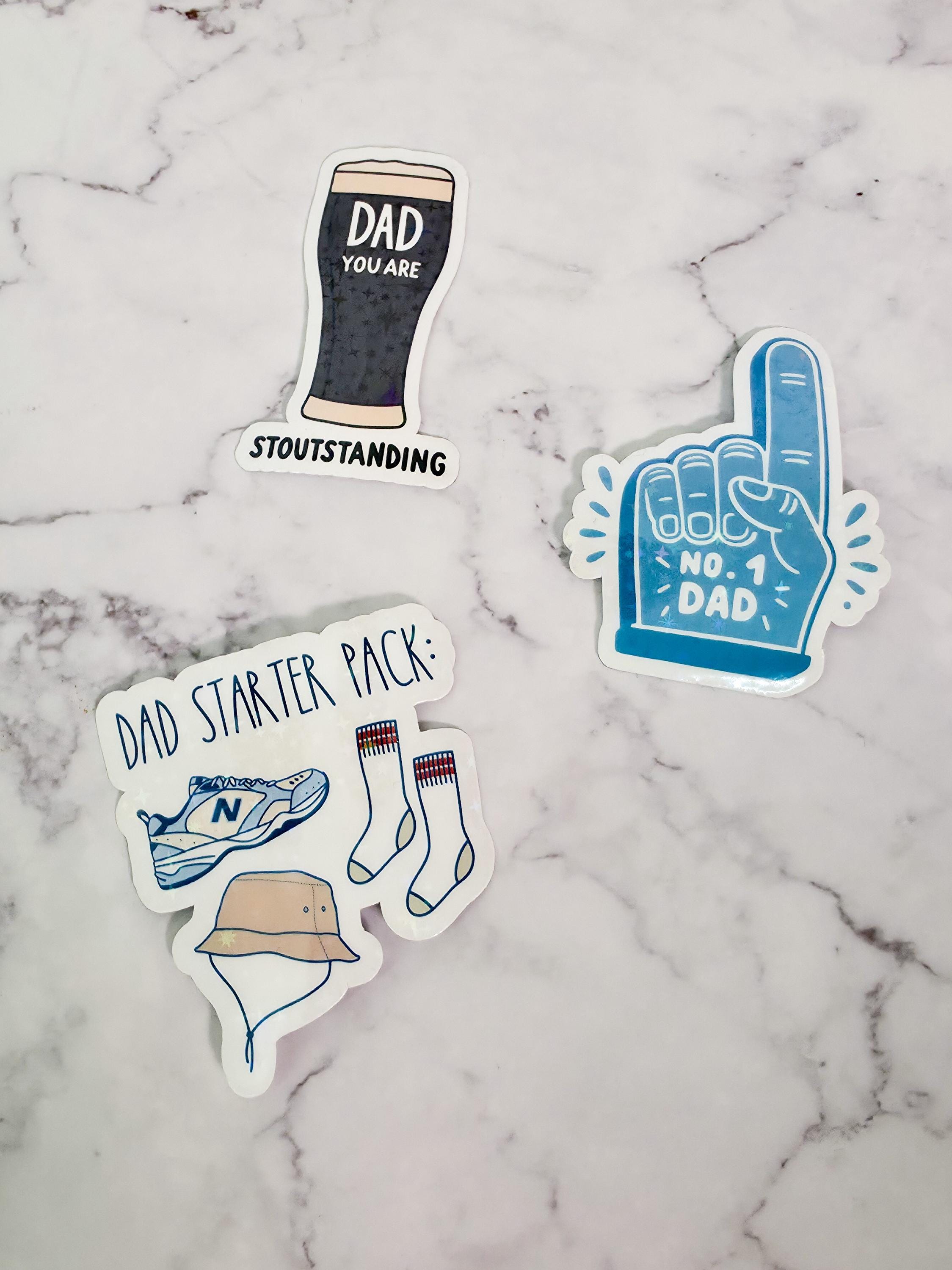 Putstanding Sticker Dad You're Stoutstanding Holographic Sticker: Beer Lover Gift - Etsy