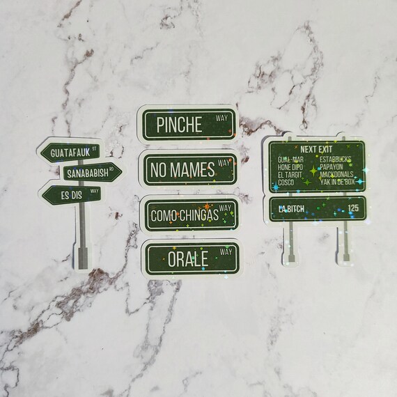 Random Spanish Sign Spanish Street Name Signs