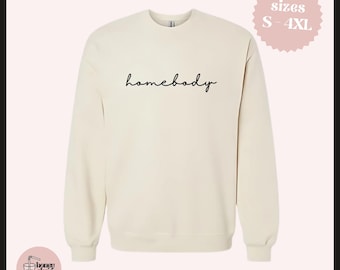 Homebody Crewneck: Cozy Introvert Loungewear