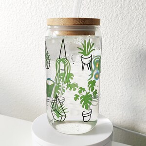 Hanging Plants, Color Changing Houseplants Glass Cup, Plant Lover Beer ...