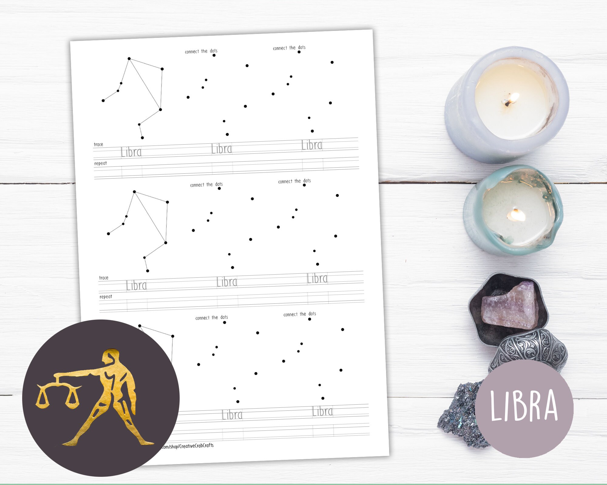 Zodiac Constallation Practice Sheet, Hand Lettering, Drawing Practice ...
