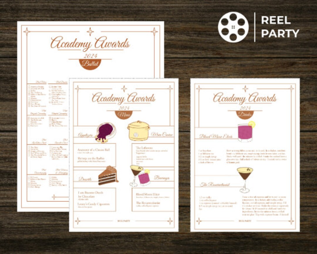 96th Academy Awards oscars 2024 Etsy