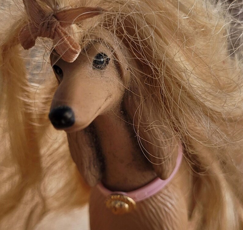 Vintage Barbie Dog Afgan Barbie Dog Dog for Vintage Barbie Etsy