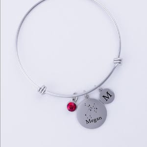 Sagittarius Bracelet for Women - Personalized Sagittarius Constellation Bracelet - Horoscope Gift for Sagittarius - Star Sign Bracelet