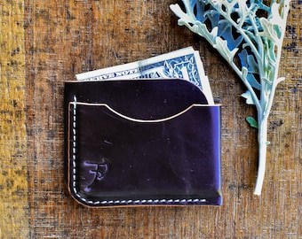 The Gilbert Wallet,  Leather Wallet, Minimalist Wallet,Card Carrier, Thin Wallet