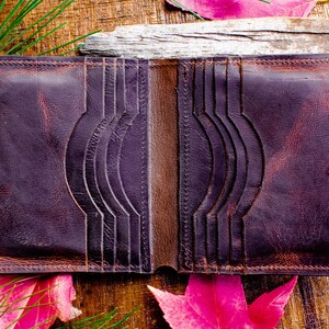 El Broaddus Bifold, Bifold Wallet, Leather Wallet, Men's Wallet, Women's Wallet, Card and Cash Carrier