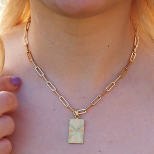 18K Gold Filled Tarnish Free Necklace, Waterproof Gold Necklace, Birthday Gift For Her