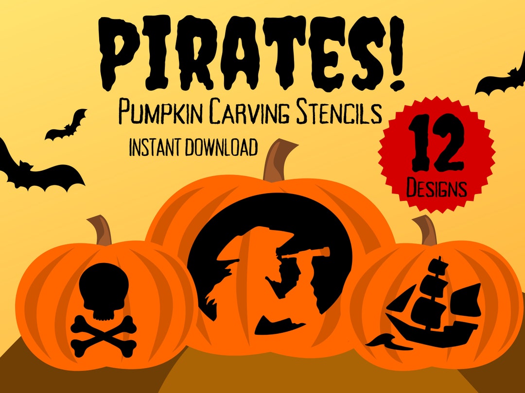 Printable Pirate Pumpkin Carving Stencils For Halloween 12 Unique Jack printable-pirate-pumpkin-carving-stencils-for-halloween-12-unique-jack