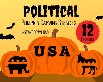 Printable Pirate Pumpkin Carving Stencils for Halloween 12 Unique Jack ...