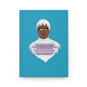 I had Crystallized Hardcover Journal- Ruled | RuPaul&#39;s Drag Race | Drag Queen Gifts | LGBTQ+