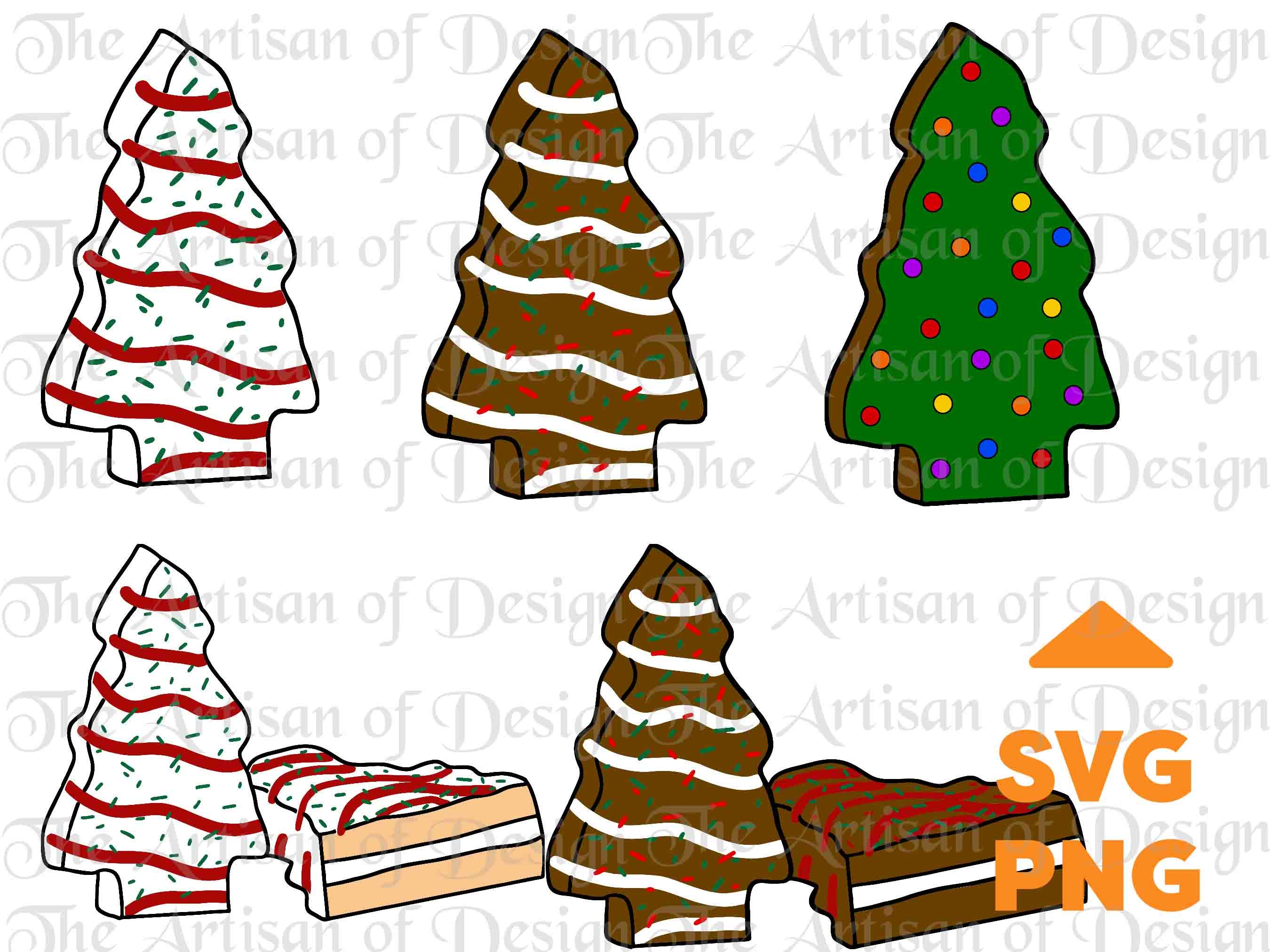 Christmas Tree Snack Cakes Brownies Little Debbies Bundle Etsy